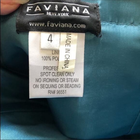 Faviana Strapless Dress‎ - Picture 7 of 7